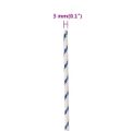 vidaXL Lodné lano biele 3 mm 50 m polypropylén
