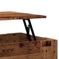 vidaXL konferenčný stolík Old Wood 79x49x41 cm Konštrukčné drevo