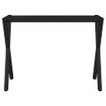 vidaXL Stolové nohy na jedálenský stôl, rám v tvare X 100x40x72 cm