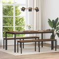 vidaXL lavička Staré drevo 160 x 35 x 45 cm Kompozitné drevo