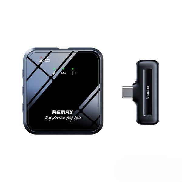 Mikrofón REMAX K11 s klipom USB-C čierny