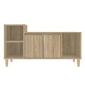 vidaXL TV skrinka dub sonoma 100x35x55 cm spracované drevo