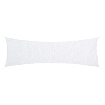 vidaXL Maskovacia sieť s úložnou taškou 706x140 cm biela