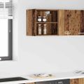vidaXL Závesná skrinka Staré drevo 40 x 29,5 x 40 cm Kompozitné drevo