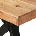 vidaXL Jedálenský stôl 200x90x76 cm akáciový masív