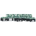 vidaXL 6dielna paletová súprava a podušky čierna impregnovaná borovica