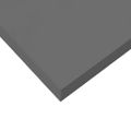 vidaXL Plávajúce nástenné police 2 ks, lesklé sivé 120x23,5x3,8cm, MDF