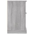 vidaXL Komoda sivý dub sonoma 100x35,5x60 cm spracované drevo