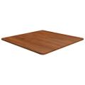 vidaXL Štvorcová stolová doska tmavohnedá 70x70x1,5 cm lakovaný dub