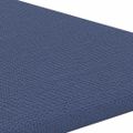 vidaXL Nástenné panely 12 ks modré 30x30 cm látková 0,54 m²