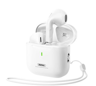Remix bluetooth slúchadlá tws W27 biela bt 5.4
