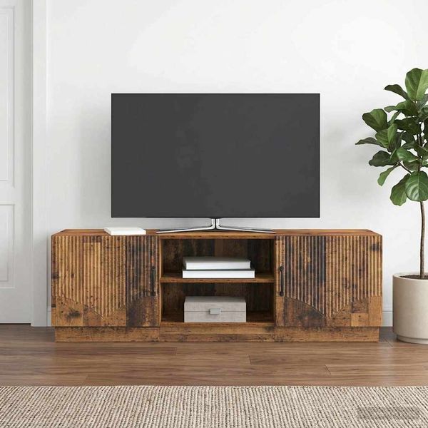 vidaXL TV skrinka Staré drevo 150 x 31 x 47 cm Kompozitné drevo