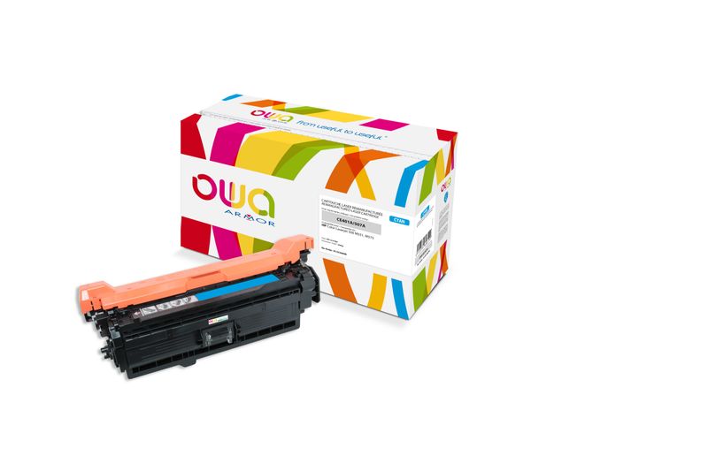OWA Armor toner kompatibilný s HP CE401A, 6000st, modrá/cyan