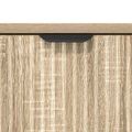 vidaXL Servírovacia skriňa Sonoma dub 69,5 x 33 x 82 cm