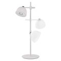 LED stolná lampa SOPHIE, dobíjacia, biela