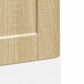 vidaXL Panel umývačky riadu Porto dub sonoma 45x1,5x57 cm kompozitné drevo