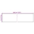 vidaXL PVC lišty na ochranu súkromia 140x0,19 m matné svetlosivé