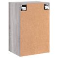 vidaXL TV nástenné skrinky 2 ks sivé sonoma 40,5x30x60cm kompoz. drevo
