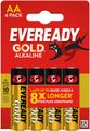 Energizer Eveready Gold AA FSB4