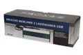 Povrchová zásuvka, rohové puzdro ORNO OR-AE-1360, 3x zásuvka, 2x USB, čierno-strieborná farba, kábel 1,8 m Povrchová zásuvka, rohové puzdro ORNO OR-AE-1360, 3x zásuvka, 2x USB, čierno-strieborná farba, kábel 1,8m