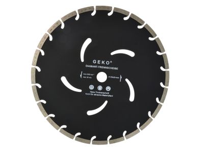 Kotouč diamantový řezný segmentový, 350x10x25,4mm GEKO