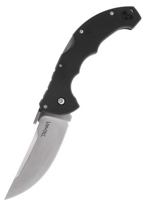 Cold Steel 21TTL Talwar vreckový nôž 10 cm, čierna, G10, spona