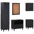 vidaXL Set kabinetov do kúpeľne 5 ks 62 x 33 x 58 cm
