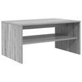 vidaXL Konferenčný stolík Sivý Sonoma 80 x 50 x 40 cm Kompozitné drevo
