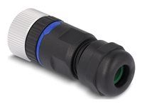 M12 Konektor A-kódovaný 8 pin samica pre m