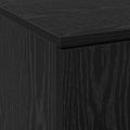 vidaXL Highboard 60 x 35 x 180 cm Kompozitné drevo Čierny dub