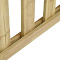 vidaXL Záhradný plot, impregnovaná borovica 15,9x1,3 m