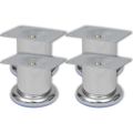 vidaXL Nohy na pohovku 8 ks okrúhle 60 mm chrómové