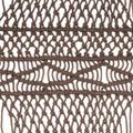 vidaXL Záclona macrame sivo-hnedá 140x240 cm bavlna