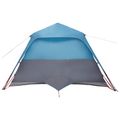 vidaXL Rodinný stan Modrá 305 x 275 x 190 cm Polyester a oceľ
