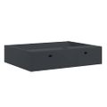 vidaXL Umývadlo minerálny/mramorový odliatok 60x38x11cm antracitové