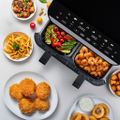 TESLA AirCook DualZone Q460 XXL - multifunkčná duálna digitálna horúcovzdušná fritéza