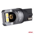 LED žiarovky FULL CANBUS PRO T10 W5W 4x3030 SMD biele 12/24V AMiO-03580