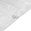 vidaXL Kryt na rastliny s očkami 3x10 m PVC