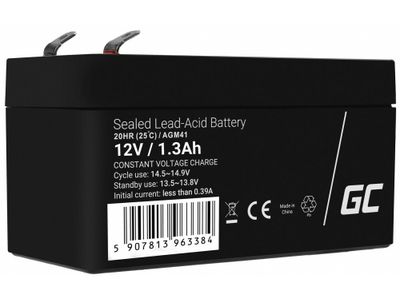 Green Cell AGM41 AGM batéria 12V 1.3Ah