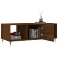 vidaXL Konferenčný stolík hnedý dub 102x50x40 cm kompozitné drevo
