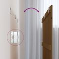 vidaXL Nástenné čelo postele medovohnedé 185x3x90 cm masívna borovica