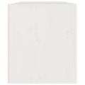 vidaXL Nástenné skrinky biele 60x30x35 cm masívne borovicové drevo