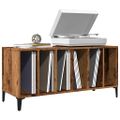 vidaXL Skrinka na platne staré drevo 100x38x48 cm kompozitné drevo