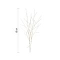 LED dekorácia - 2x brezová vetvička, 60 cm, 3x AA, IP44, teplá biela, časovač