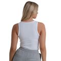 Dámske tielko Ribbed White - STRIX, veľkosť L