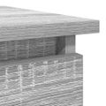 vidaXL konzolový stolík so zásuvkami sivý sonoma 85,5x38,5x74,5 cm