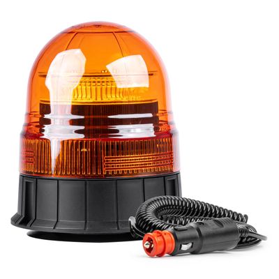 Výstražný maják W02M magnetický R65 R10 39LED 12/24V IP56 AMIO-02300