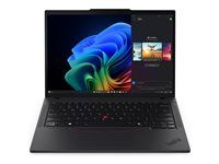 Prevedenie závesu 180 stupňov - Intel Core Ultra 5 - 228V / až 4.5 GHz - Win 11 Pro - Arc Graphics 130V - 32 GB RAM - 512 GB SSD TCG Opal Encryption 2, NVMe - 14" IPS dotykový displej 1920 x 1200 - Gigabit Ethernet - Wi-Fi 7, Bluetooth - možnosť povýšenia na 5G - čierna - klávesnica: česká/slovenská - s Lenovo Premier Support 3 roky, kompenzácia CO2 0,5 tony (2. generácia)