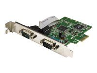 RS232 Low Profile Serial Card - PCI Serial Card (PEX2S1050) - Sériový adaptér - PCI Express x1 nízky profil - RS-232 x 2