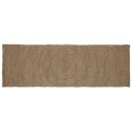 vidaXL Kusové koberce Sivá 80 x 300 cm Juta